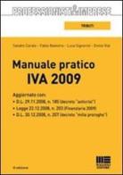 Manuale pratico IVA 2009 edito da Maggioli Editore