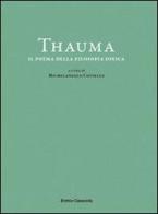 Thauma. Il poema della filosofia ionica di Michelangelo Coviello edito da Casaccia