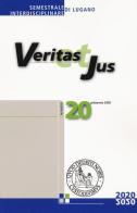 Veritas et Jus (2020) vol.20 edito da Cantagalli