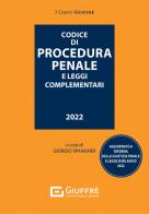 Codice di procedura penale e leggi complementari edito da Giuffrè