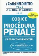 Codice di procedura penale e leggi complementari edito da Neldiritto Editore