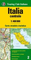 Italia centrale 1:400.000. Carta stradale e turistica edito da Touring