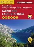 Gardasee. Freizeitkarte-Lago di Garda. Carta per il tempo libero-Lake Garda. Leisure map edito da Tappeiner