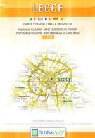 Lecce. Carta stradale della provincia 1:150.000 edito da LAC