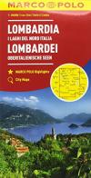 Lombardia, laghi del nord italia 2 1:200.000 edito da Marco Polo