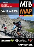 Valle Maira. Mountain-bike-map 1:35.000 edito da Tappeiner