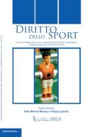 Diritto dello sport (2013) vol. 1-2 edito da Bononia University Press
