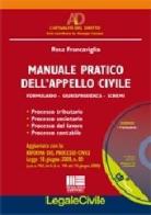 Manuale pratico dell'appello civile di Rosa Francaviglia edito da Maggioli Editore
