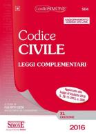 Codice civile e leggi complementari. Con aggiornamento online edito da Edizioni Giuridiche Simone