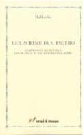 Le lacrime di S. Pietro di François de Malherbe edito da Lampi di Stampa