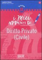 I miei appunti di...-Corredi didattici di... Diritto privato (civile) edito da Edizioni Giuridiche Simone