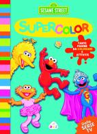 Supercolor. 123 Sesame Street. Ediz. illustrata edito da AMZ