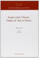 Sonetti contro l'Ariosto. Giudice de' Savi in Ferrara di Antonio Cammelli edito da Edizioni dell'Orso