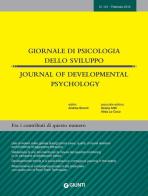 Giornale di psicologia dello sviluppo. Febbraio-Marzo 2012. Ediz. italiana e inglese vol.101 edito da Giunti Editore