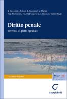 Diritto penale. Percorsi di parte speciale di Stefano Canestrari, Marco Orlando Mantovani, Vittorio Manes edito da Giappichelli