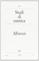 Studi di estetica (7-8). Mimesis edito da CLUEB