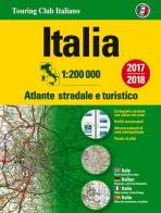 Atlante stradale d'Italia Nord, Centro, Sud 1:200.000 edito da Touring