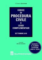 Codice di procedura civile e leggi complementari edito da Giuffrè