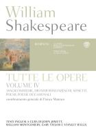 Tutte le opere. Testo inglese a fronte vol.4 di William Shakespeare edito da Bompiani