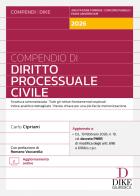 Compendio di diritto processuale civile 2026. Con aggiornamento online di Carlo Cipriani edito da Dike Giuridica
