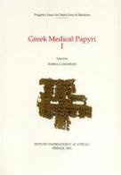 Greek medical papyri vol.1 edito da Ist. Papirologico G. Vitelli