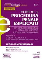 Codice di procedura penale esplicato. Ediz. minore. Con aggiornamento online edito da Edizioni Giuridiche Simone