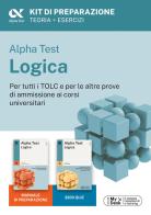 Alpha Test Logica Kit di preparazione. Edizione 2025. Per esami di ammissione universitaria. Con piattaforma di e-learning MyDesk. Con espansione online edito da Alpha Test