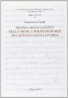 Suono, segno, gesto nella musica per pianoforte di Gaetano Giani Luporini di Gianmarco Caselli edito da Edizioni ETS