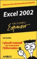 Excel 2002 di Colin Banfield, John Walkenbach edito da Apogeo
