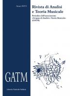 GATM. Rivista di analisi e teoria musicale (2017) vol.1 edito da LIM