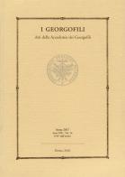 I georgofili. Atti della Accademia dei Georgofili (2017) vol.14 edito da Polistampa