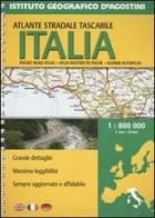 Italia. Atlante stradale tascabile 1:800.000 edito da De Agostini
