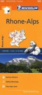 Rhône, Alpes-Rhone, Alps 1:200.000 edito da Michelin Italiana