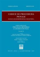 Codice di procedura penale. Rassegna di giurisprudenza e di dottrina vol.9 di Giorgio Lattanzi, Ernesto Lupo edito da Giuffrè