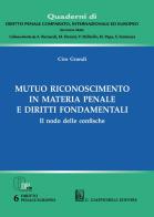 Mutuo riconoscimento in materia penale e diritti fondamentali. Il nodo delle confische di Ciro Grandi edito da Giappichelli