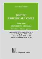Diritto processuale civile vol.1 di Gian Franco Ricci edito da Giappichelli