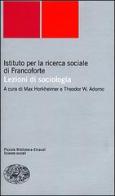 Lezioni di sociologia edito da Einaudi