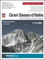 Gran Sasso d'Italia. Carta dei sentieri 1:15.000 edito da Technopress