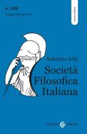 Bollettino della società filosofica italiana. Nuova serie (2023) vol.2 edito da Carocci