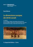 La dimensione europea dei diritti sociali edito da Giappichelli