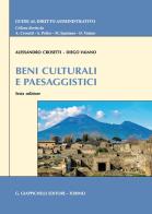 Beni culturali e paesaggistici di Alessandro Crosetti, Diego Vaiano edito da Giappichelli