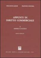 Appunti di diritto commerciale vol.1 di P. Giusto Jaeger, Francesco Denozza edito da Giuffrè