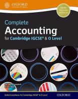 Complete accounting IGCSE 2017. Student's book. Per le Scuole superiori. Con espansione online. Con CD-ROM edito da Oxford University Press