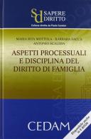 Aspetti processuali e disciplina del diritto di famiglia di M. Rita Mottola, Barbara Saccà, Antonio Scalera edito da CEDAM