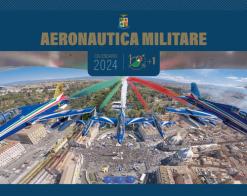Aeronautica militare. Calendario da muro 2024 edito da Giunti Editore