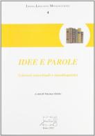 Idee e parole. Universi concettuali e metalinguistici edito da Il Calamo