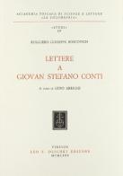 Lettere a Giovan Stefano Conti di Ruggiero G. Boscovich edito da Olschki