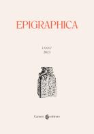 Epigraphica (2023) vol.1-2 edito da Carocci
