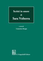Scritti in onore di Sara Volterra edito da Giappichelli