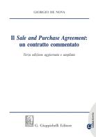 Il «sale and purchase agreement»: un contratto commentato di Giorgio De Nova edito da Giappichelli